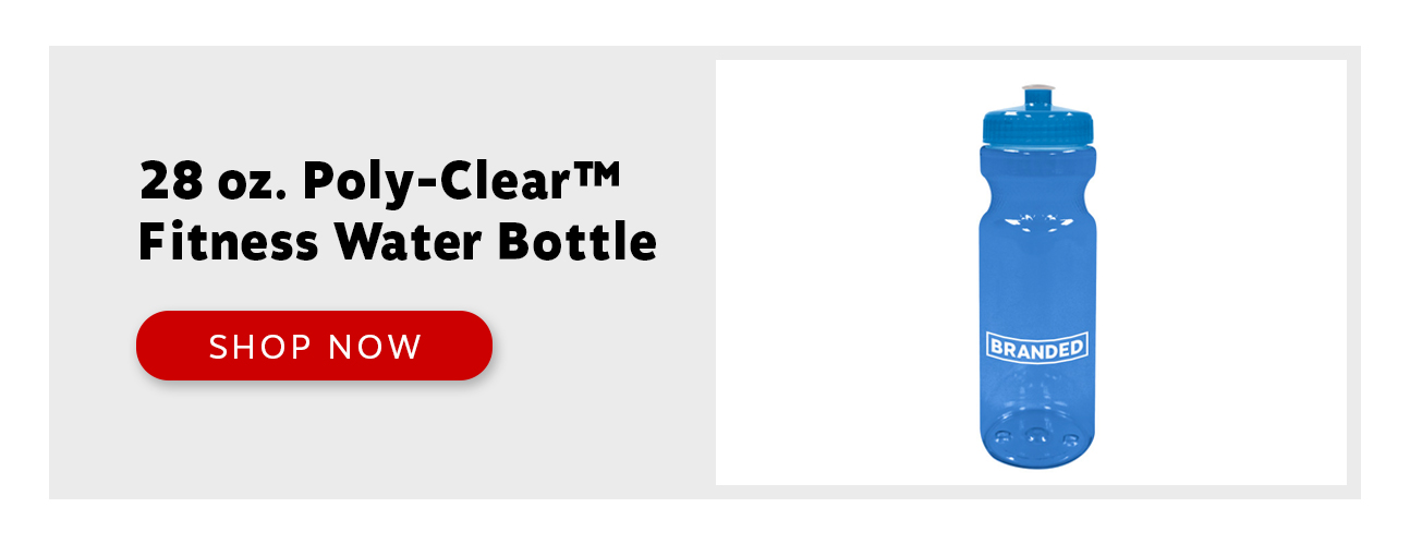 28 oz. Poly-Clear™ Fitness Water Bottle